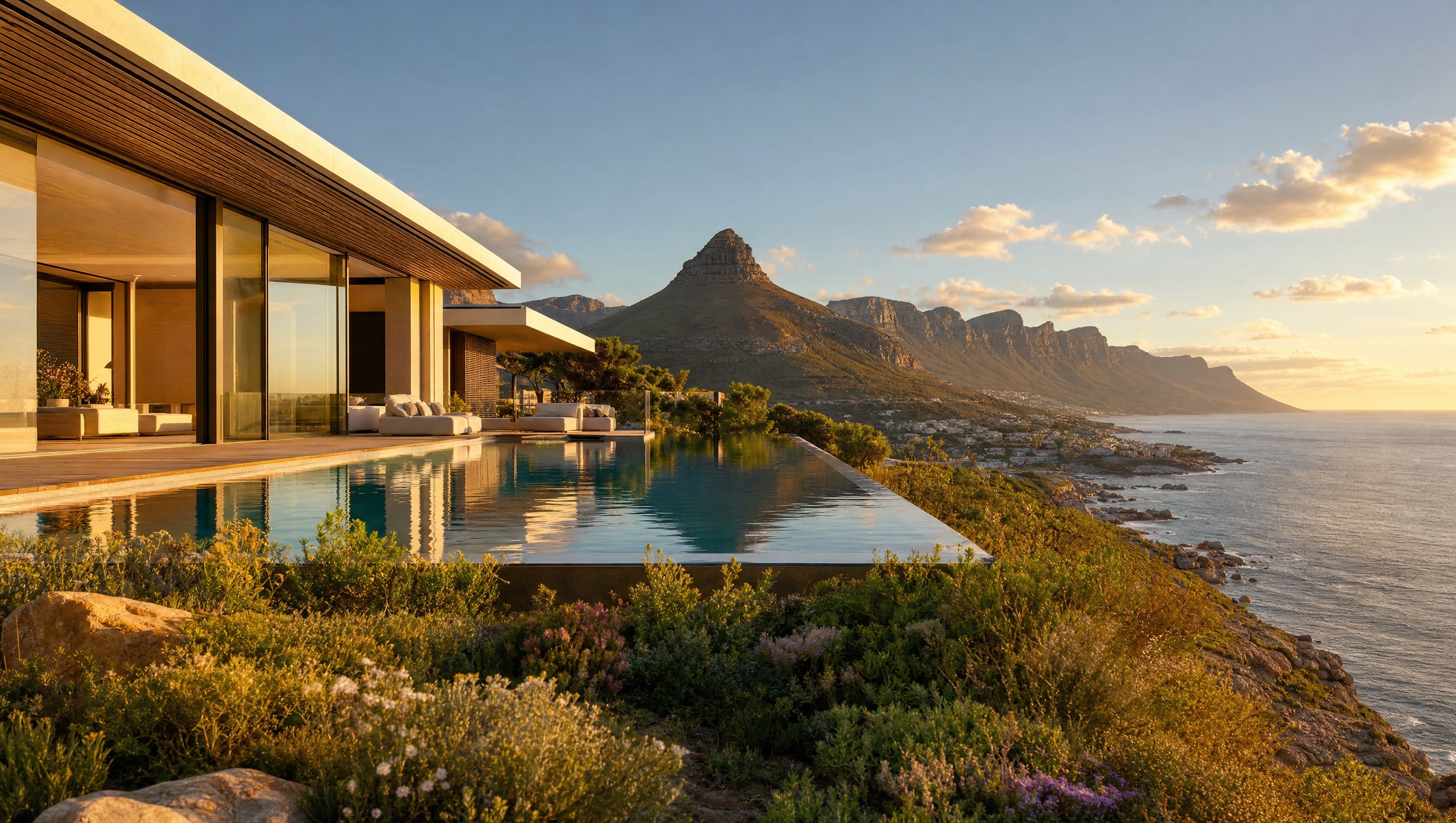 Cliffside villa